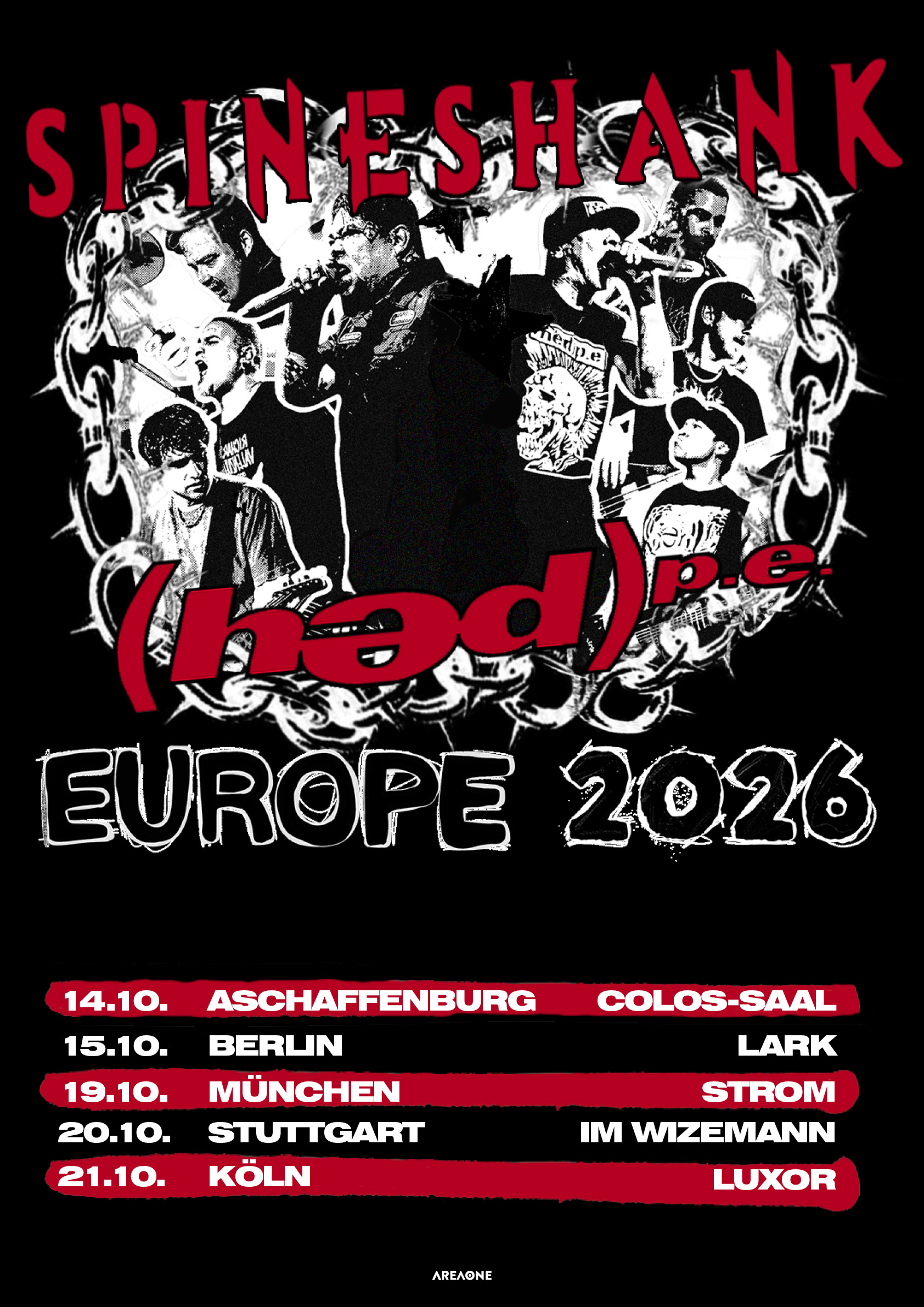 Spineshank & (hed) P.E.